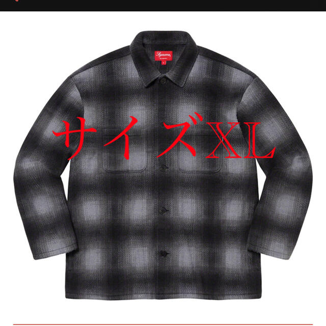 supreme Shadow Plaid Fleece Shirt