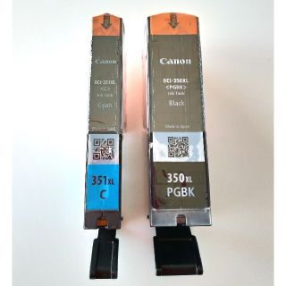 Canon キャノン 純正 BCI-350XL PGBK,BCI-351XL C(PC周辺機器)