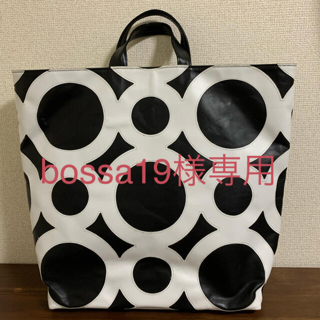 エンブレムロゴ コムデギャルソン 青山店限定 レザートートバッグ