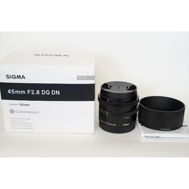 SIGMA(シグマ)のSIGMA Contemporary 45mm F2.8 DG DN ソニー E スマホ/家電/カメラのカメラ(レンズ(単焦点))の商品写真