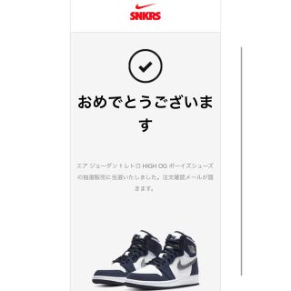 ナイキ(NIKE)のNIKE エアジョーダン1 レトロ　HIGH OG CO.JP 22.5cm(スニーカー)