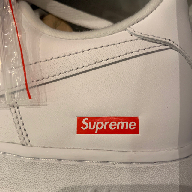 SUPREME AIR FORCE 1 ホワイト 27.0