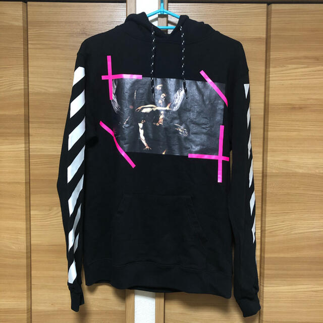 一部予約販売 Off-white Caravaggio パーカー プルオーバー オフ