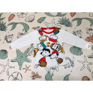 スヌーピー(SNOOPY)のスヌーピー　ロンT 90サイズ　90cm(Tシャツ/カットソー)