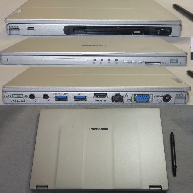 Panasonic(パナソニック)のLet'snote CF-MX5◆i5-6300U/SSD/8G◆タッチパネル スマホ/家電/カメラのPC/タブレット(ノートPC)の商品写真