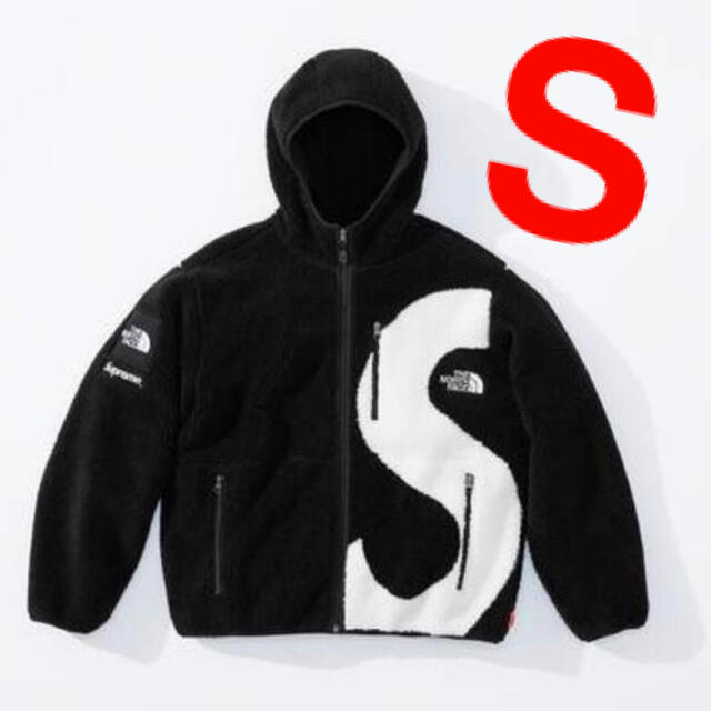 SUPREME S Logo Hooded Fleece Jacket S