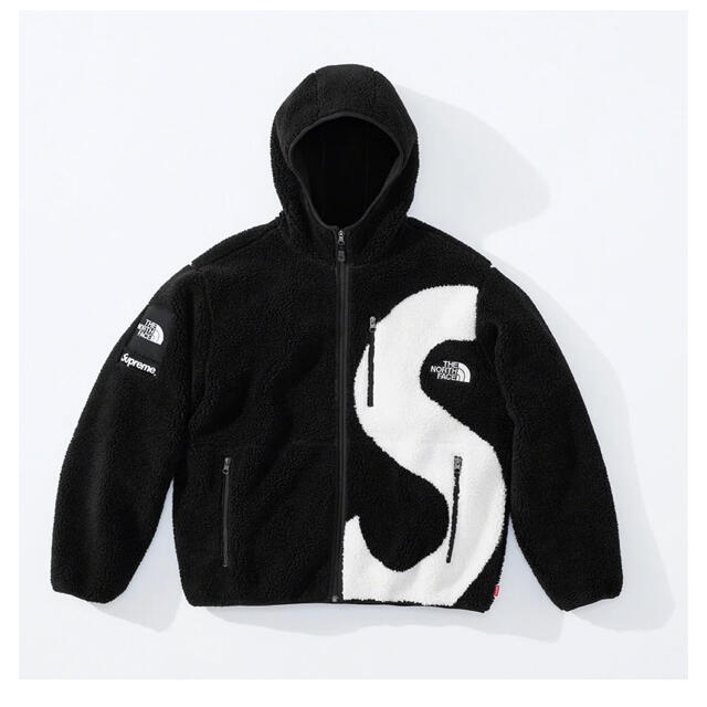 Supreme S Logo Hooded Fleece Jacket ノース