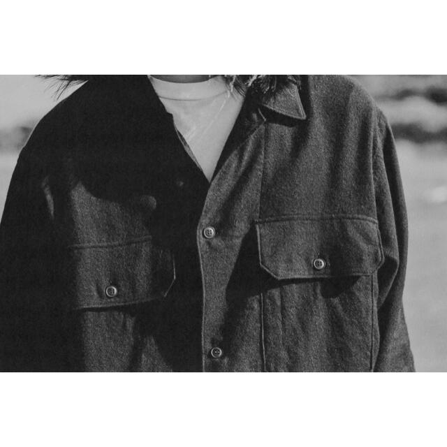 comoli 20AW カシミア和紙 CPOジャケット 新品未使用 【オンライン