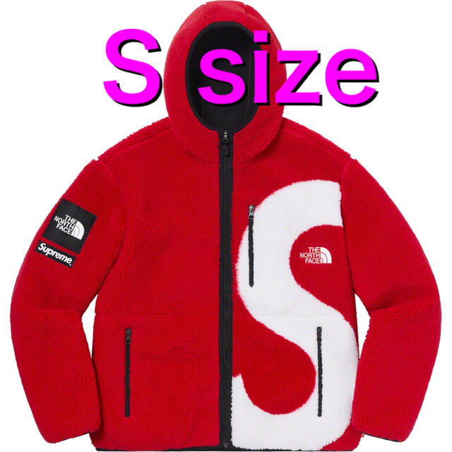 【S】supreme S Logo Hooded Fleece Jacket