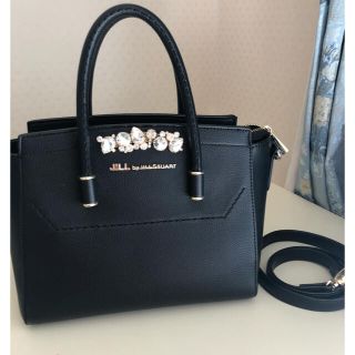 ジルバイジルスチュアート(JILL by JILLSTUART)のジルバイジルスチュアート ビジューロイヤルトート ブラック　black(トートバッグ)