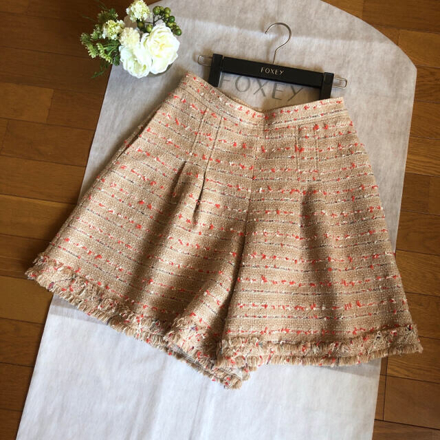 FOXEY - 美品♡FOXEY BOUTIQUE ツイード♡キュロットスカート ♡の通販 ...
