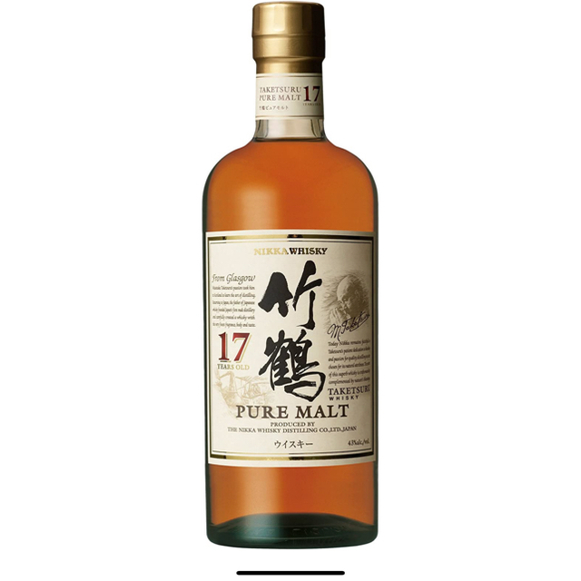 NIKKA WHISKY 竹鶴 PURE MALT 17 years old