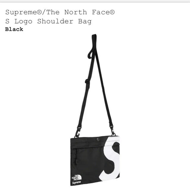 Supreme - supreme North face S logo bag 黒 新品 未使用 の通販 by D ...
