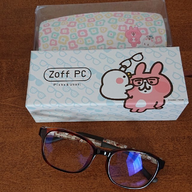 Zoff(ゾフ)の👓Zoff ブルーライトカット眼鏡👓カナヘイ🐰 レディースのファッション小物(サングラス/メガネ)の商品写真