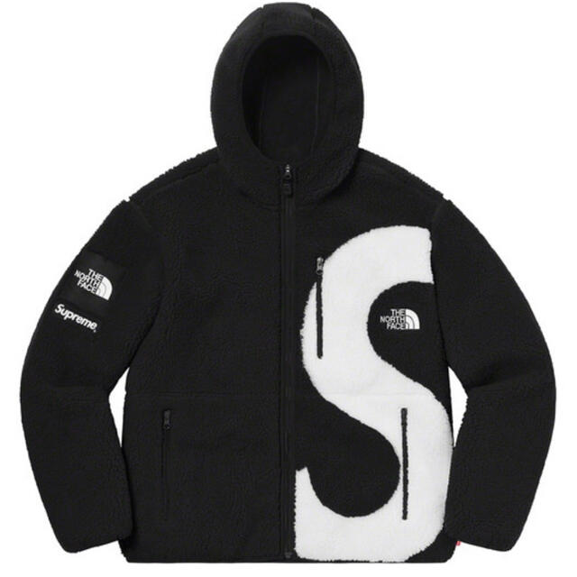 supreme north face フリース　黒　M