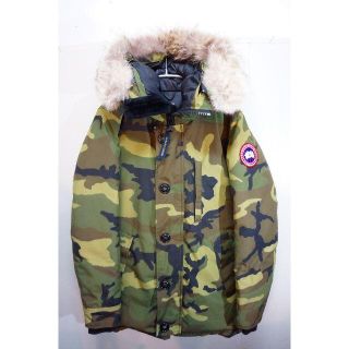 カナダグース(CANADA GOOSE)の希少 美品 カナダグース ジャスパー ダウン ジャケット 迷彩 XS 917K▲(ダウンジャケット)