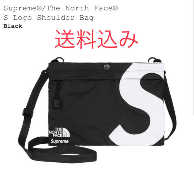 supreme S Logo Shoulder Bag black ノース