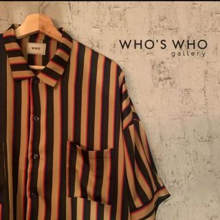 フーズフーギャラリー(WHO'S WHO gallery)のWho’s who gallery フーズフーギャラリー　柄シャツ　古着　古着屋(シャツ)