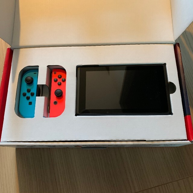 NintendoSwitch 新型 ネオンブルー 品