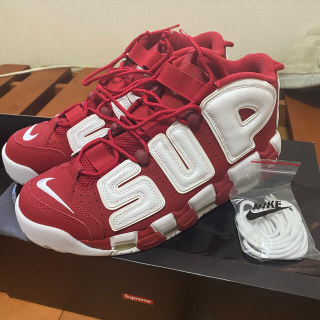 supreme Nike more uptempo 28.5