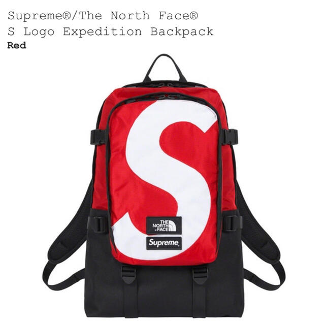 Supreme(シュプリーム)のSupreme®/The North Face バッグ　赤 メンズのバッグ(バッグパック/リュック)の商品写真