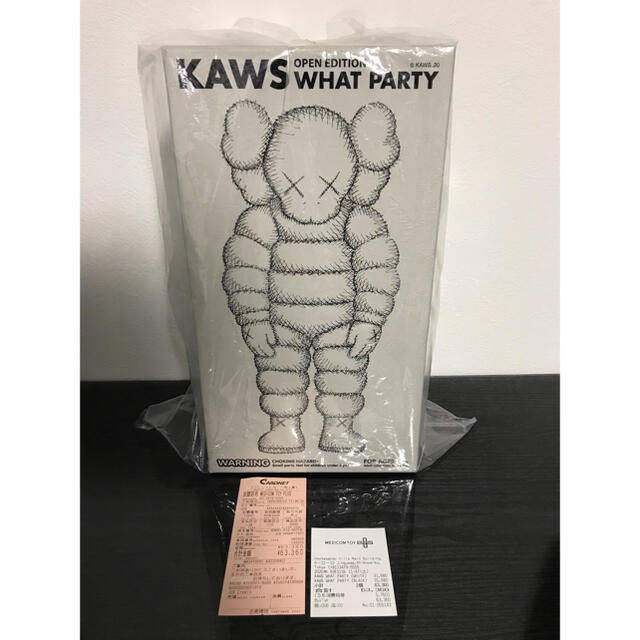 MEDICOM TOY(メディコムトイ)のKAWS WHAT PARTY WHITE 白 エンタメ/ホビーのフィギュア(その他)の商品写真