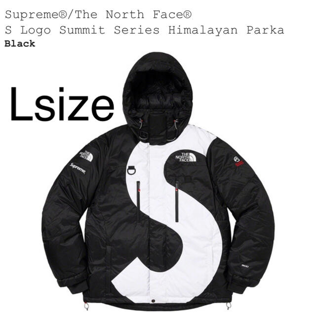 値下げ不可Supreme The North Face S Logo L黒