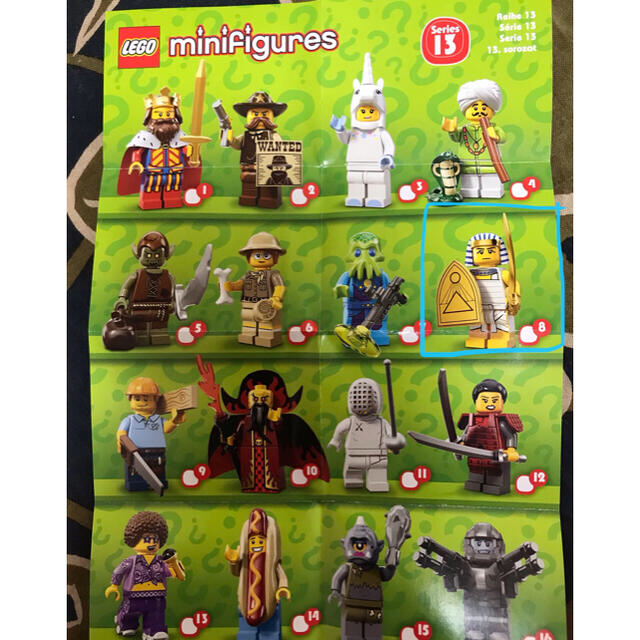 Lego(レゴ)のトリス様専用レゴLEGOミニフィグシリーズ13  8 キッズ/ベビー/マタニティのおもちゃ(知育玩具)の商品写真