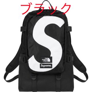 シュプリーム(Supreme)のsupreme ×  the north face バックパック　黒　(バッグパック/リュック)