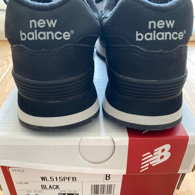 New Balance(ニューバランス)のニューバランス WL515PFB 24.5cm ブラック　新品未使用品 レディースの靴/シューズ(スニーカー)の商品写真