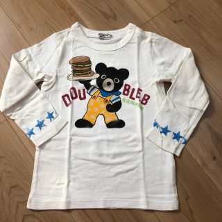 ダブルビー(DOUBLE.B)の美品！ミキハウス/DOUBLE.B 120 ロンT(Tシャツ/カットソー)