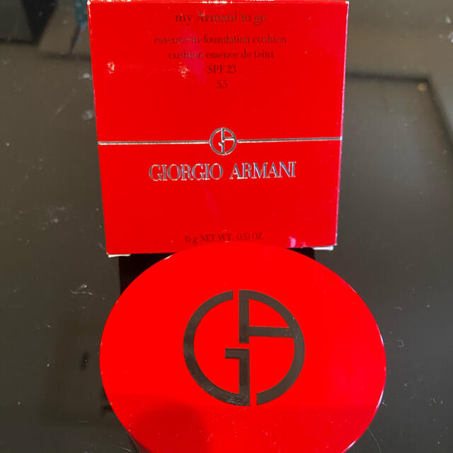 Giorgio Armani(ジョルジオアルマーニ)のアルマーニクッションファンデ　5.5 一度のみ使用 コスメ/美容のベースメイク/化粧品(ファンデーション)の商品写真