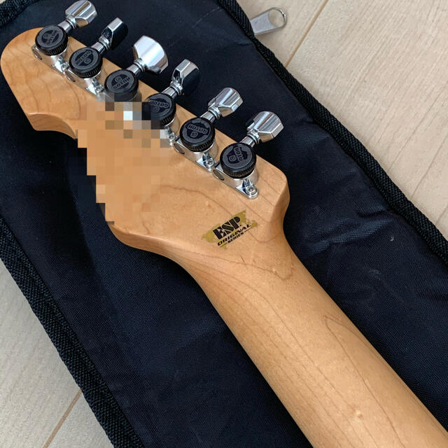 ESP(イーエスピー)の【美品】ESP SNAPPER-AL / Maple Black 2017年製 楽器のギター(エレキギター)の商品写真