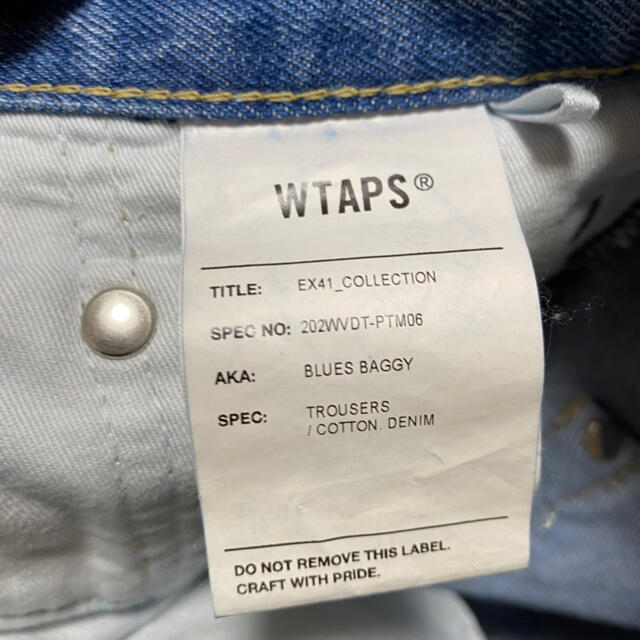 W)taps(ダブルタップス)のランスロット様専用　WTAPS BLUES BAGGY メンズのパンツ(デニム/ジーンズ)の商品写真