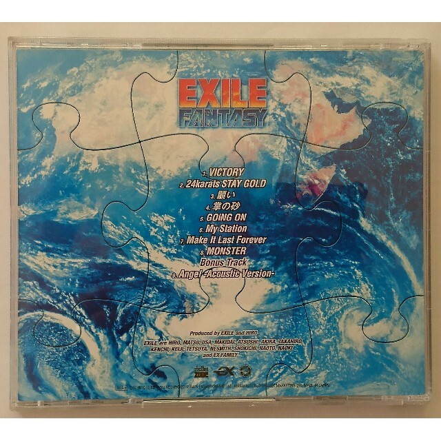 EXILE(エグザイル)のEXILE 「FANTASY」レンタル落ちCD エンタメ/ホビーのCD(ポップス/ロック(邦楽))の商品写真