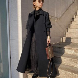 アメリヴィンテージ(Ameri VINTAGE)のアメリヴィンテージ　AMERI POOFY FLARE LONG COAT(ロングコート)