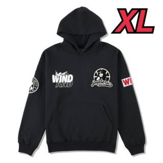 ヒステリックグラマー(HYSTERIC GLAMOUR)のHYSTERIC GLAMOUR x WDS HOODIE / BLACK(パーカー)