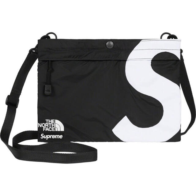 Supreme S logo shoulder bag 黒ショルダーバッグ