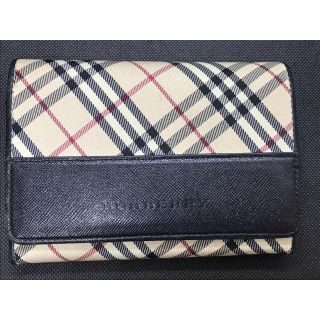 バーバリー(BURBERRY)のBurberry バーバリー ノヴァチェック柄 2つ折り財布レザー ウォレット(財布)