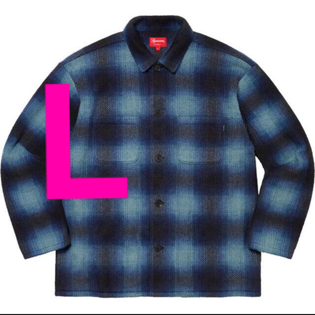 supreme Shadow Plaid Fleece Shirt