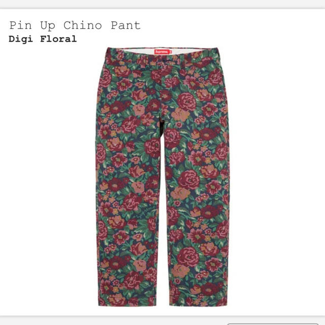 Supreme Pin Up Chino Pant Digi Floral 32