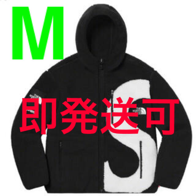 Supreme north face fleece jacket black M