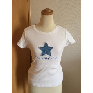 トミーガール(tommy girl)の美品　tommy Tシャツ　スター　星(Tシャツ(半袖/袖なし))