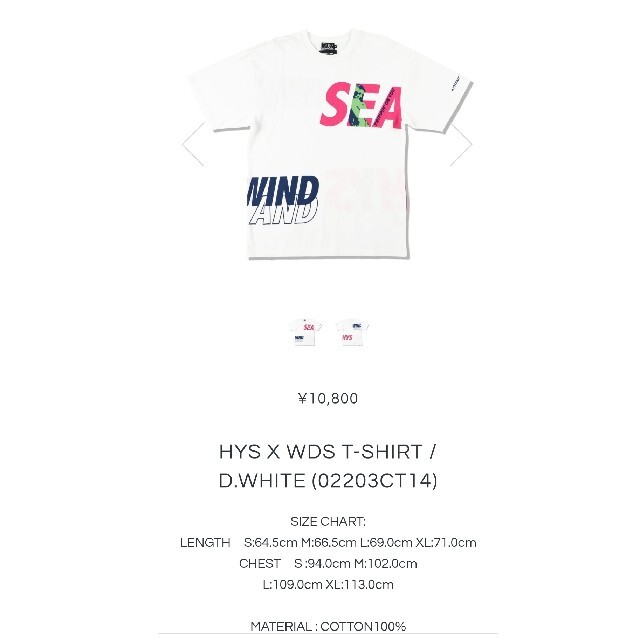 HYSTERIC GLAMOUR X WDS T-SHIRT Tシャツ L