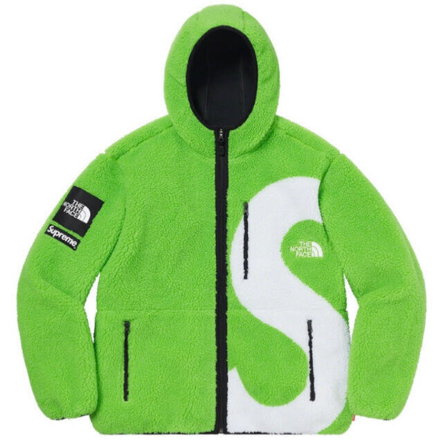 supreme  The North Face フリース　green