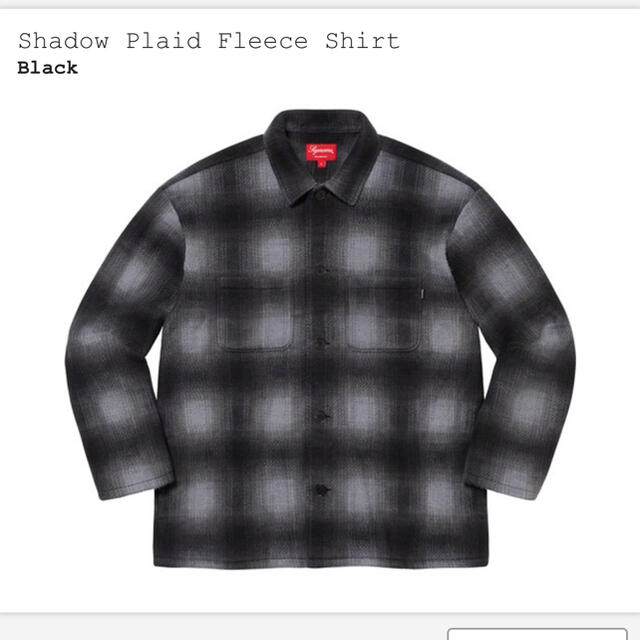 Supreme Shadow Plaid Fleece Shirt