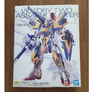 バンダイ(BANDAI)の【サワーズ様専用】MG V2アサルトバスター Ver.Ka 光の翼セット(プラモデル)