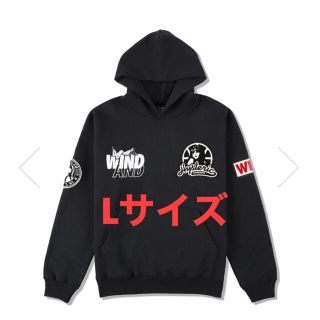 ヒステリックグラマー(HYSTERIC GLAMOUR)のHYSTERIC GLAMOUR X wind and sea HOODIE  (パーカー)