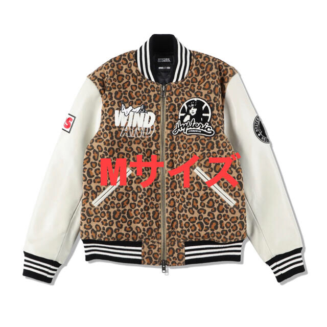 HYSTERIC GLAMOUR(ヒステリックグラマー)のHYSTERIC GLAMOUR X wind and sea STADIUM  メンズのジャケット/アウター(スタジャン)の商品写真