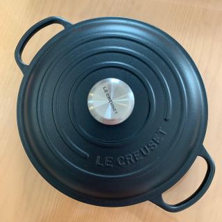 ルクルーゼ(LE CREUSET)のnao様専用  ル・クルーゼ キャセロール 26  マットブラック(鍋/フライパン)